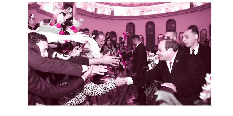 فرحة عارمة فى استقبال الرئيس