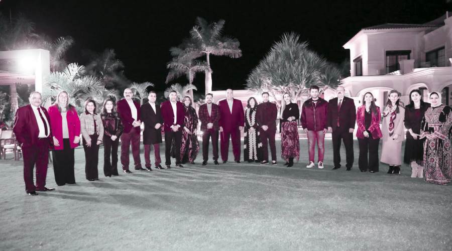 من حفل إفطار النائب محمد مصيلحى