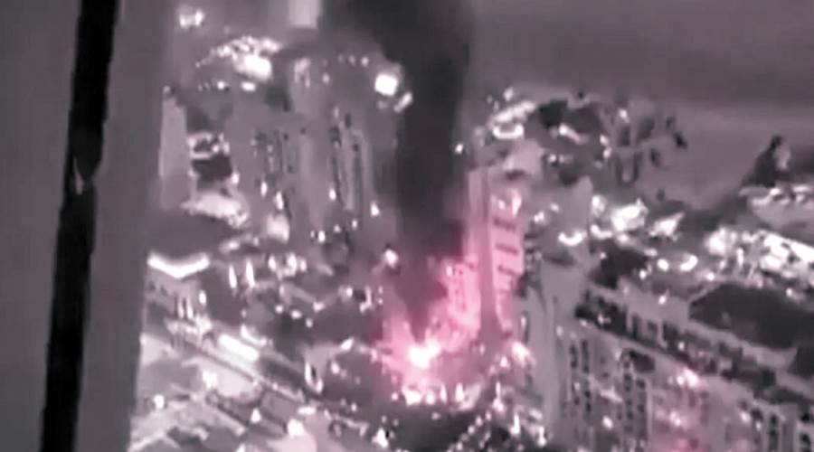 من منطقة النخلة بدبي