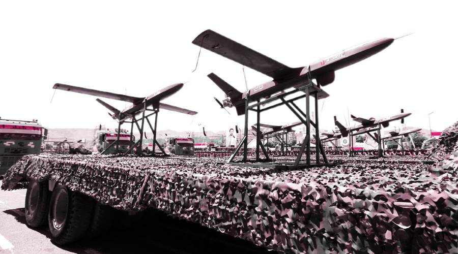 مسيرات الحوثيين فى اليمن