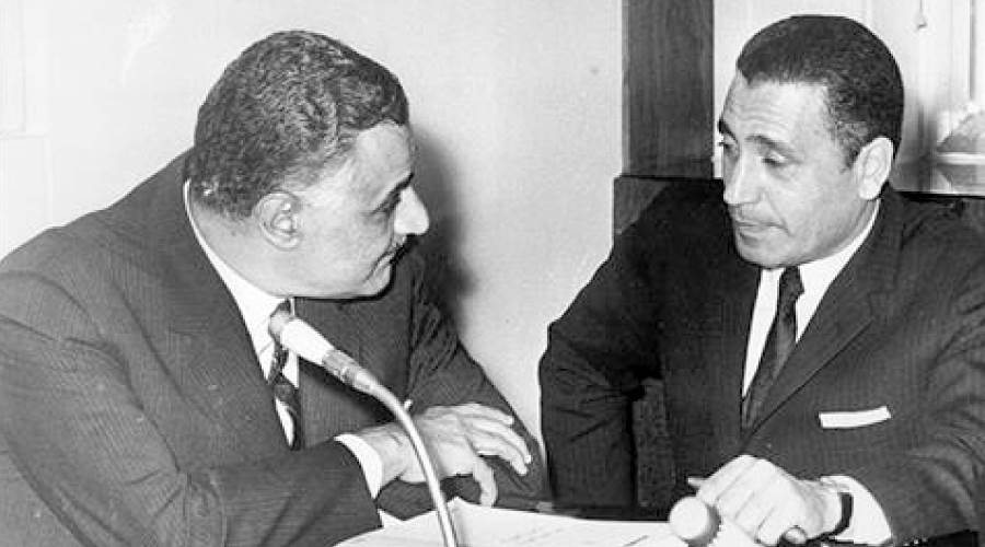 هيكل وعبدالناصر