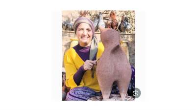 صالحة المصرى الموروث الحضارى  بروح عصرية