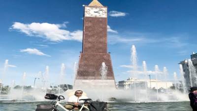 رحلة إلى مسجد عقبة على عجلة