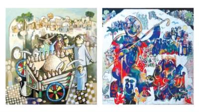 عادل ثابت  والموروث الحضارى للفن الشعبى