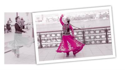 رقص أوزبكى على النيل