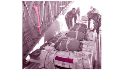 استمرار الإسقاط الجوى للمساعدات على غزة