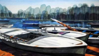 .. وألوان المراكب لم تجف