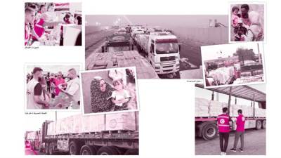 المساعدات المصرية لغزة.. مستمرة