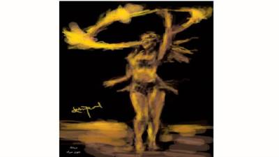 الرجل المحترق فى نيفادا