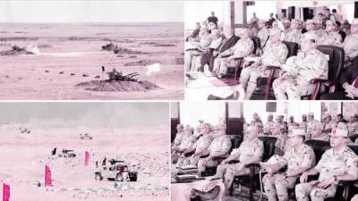 أعلى معدلات الكفاءة والاستعداد القتالى على جميع الاتجاهات الاستراتيجية