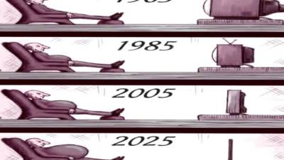 كاريكاتير أجنبى