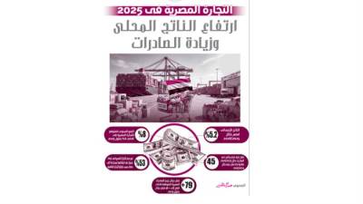 التجارة المصرية فى 2025