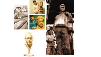 عصام درويش نحات الضوء والظلال