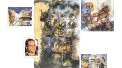 حوار الذاكرة فى لوحات «عماد أبوزيد»
