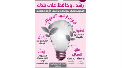 رشّد.. وحافظ على بلدك